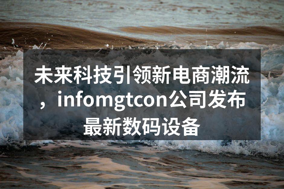 infomgtcon公司新品发布会现场